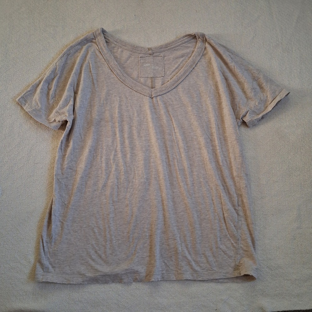 aerie oversized slouchy tee shirt boyfriend cozy minimal womens ladies